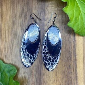 Silver Dangled Earrings